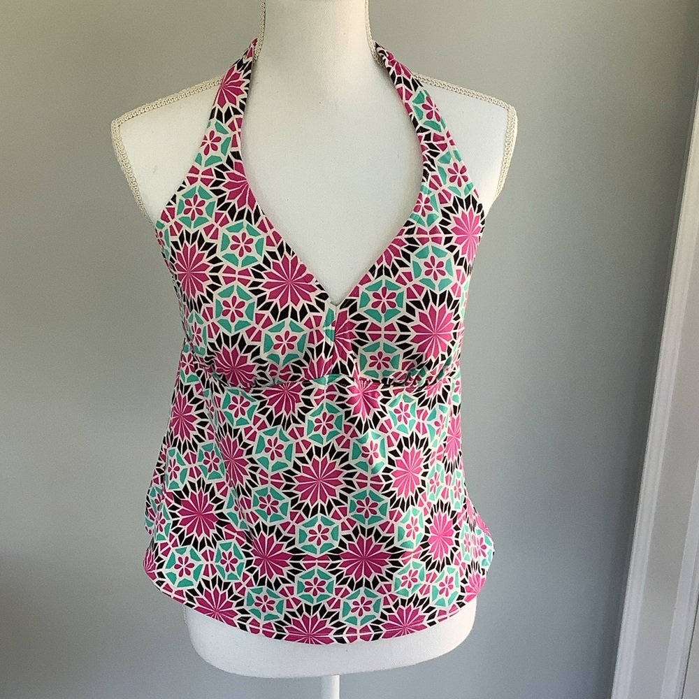 Lands End Tankini Top, 12